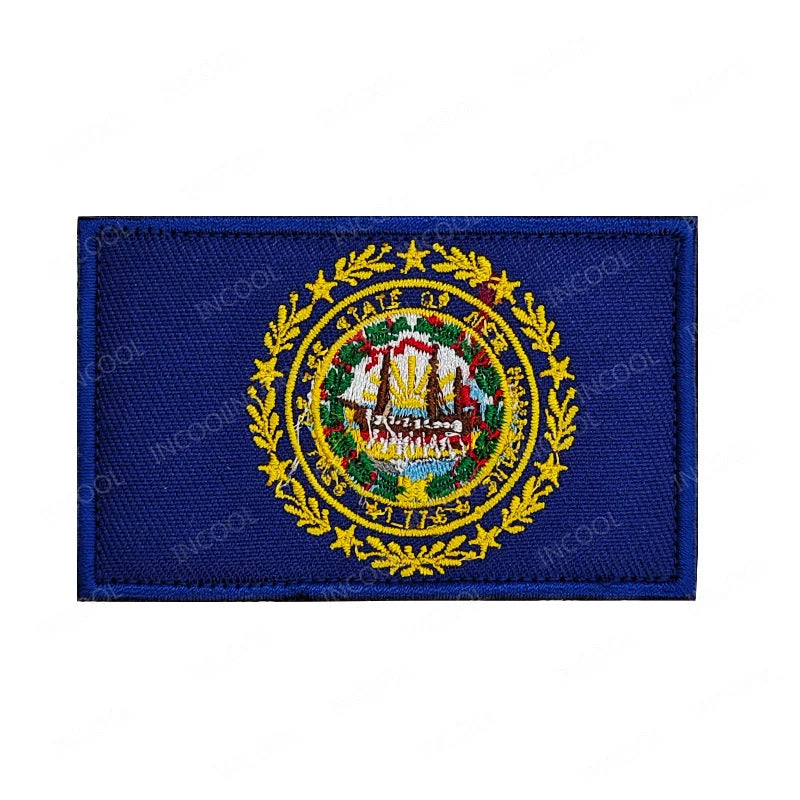 Embroidered Patches United States - State Flags