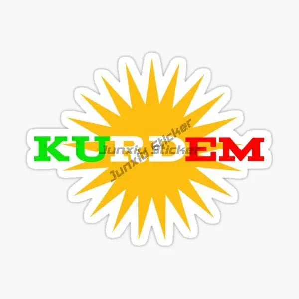 Kurdistan Flag Car Stickers