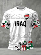 Iraq Team Soccer T Shirt
