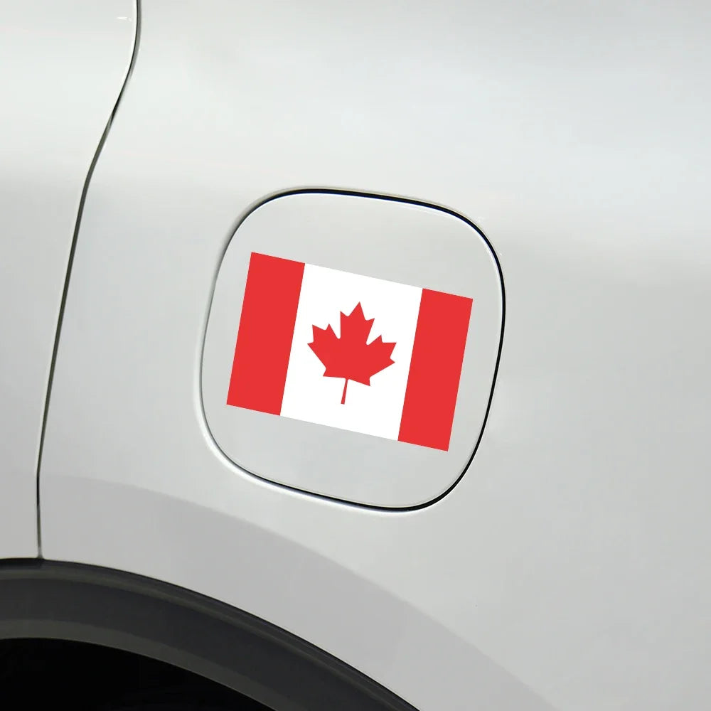 3PCS Canada Flag Car Stickers
