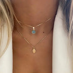Evil Eye Gold Bracelet