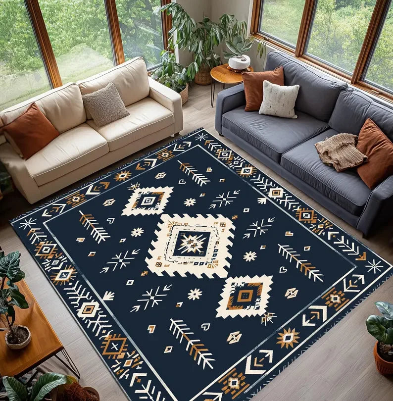 American Native Indian Pattern Carpet Mat Rug Home Decor