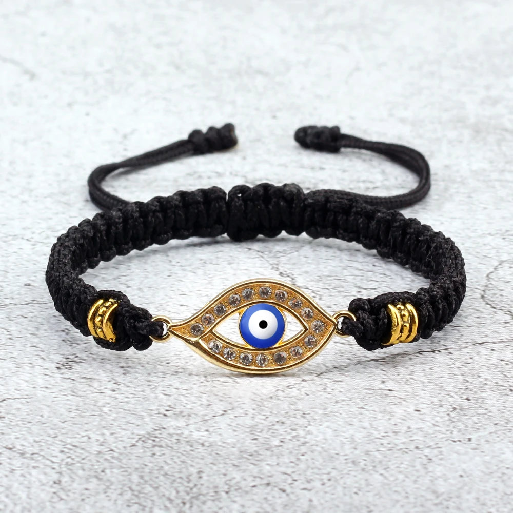 Braided Evil Eye Bracelet