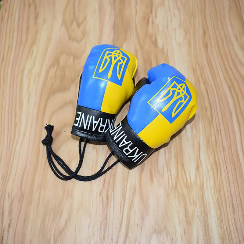 Ukraine National Flag Boxing Gloves