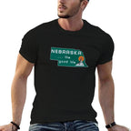 Nebraska sign - T-Shirt