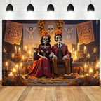 Day Of The Dead Photography Backdrop Mexican