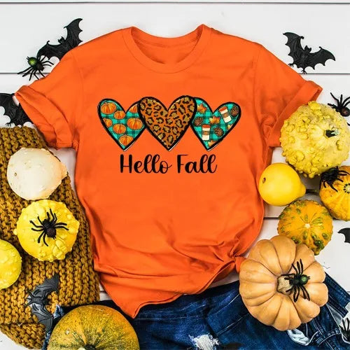 Just A Girl Who Loves Fall Shirt