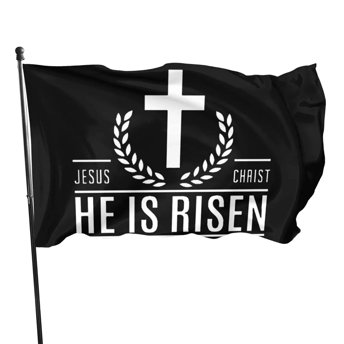 Jesus Is King Flag Christian Indoor Outdoor Flag