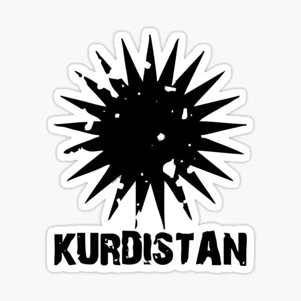 ملصقات شعار خريطة علم كردستان للسيارات والشاحنات والدراجات الهوائية والنارية والخوذات للطرق الوعرة وملحقات الملصقات الجدارية مقاسات قابلة للتخصيص