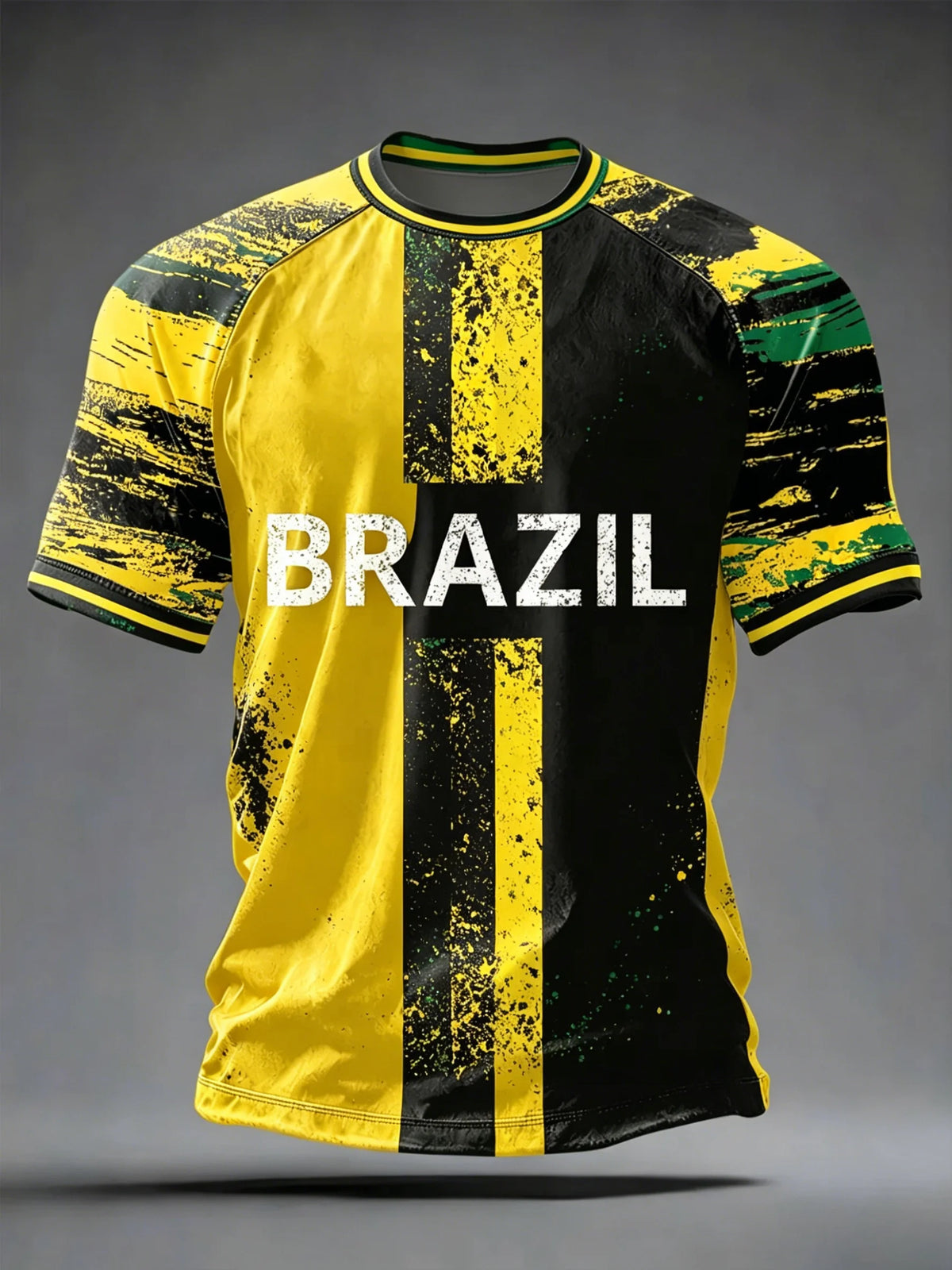 Brazil Style Football Jersey Unisex Top