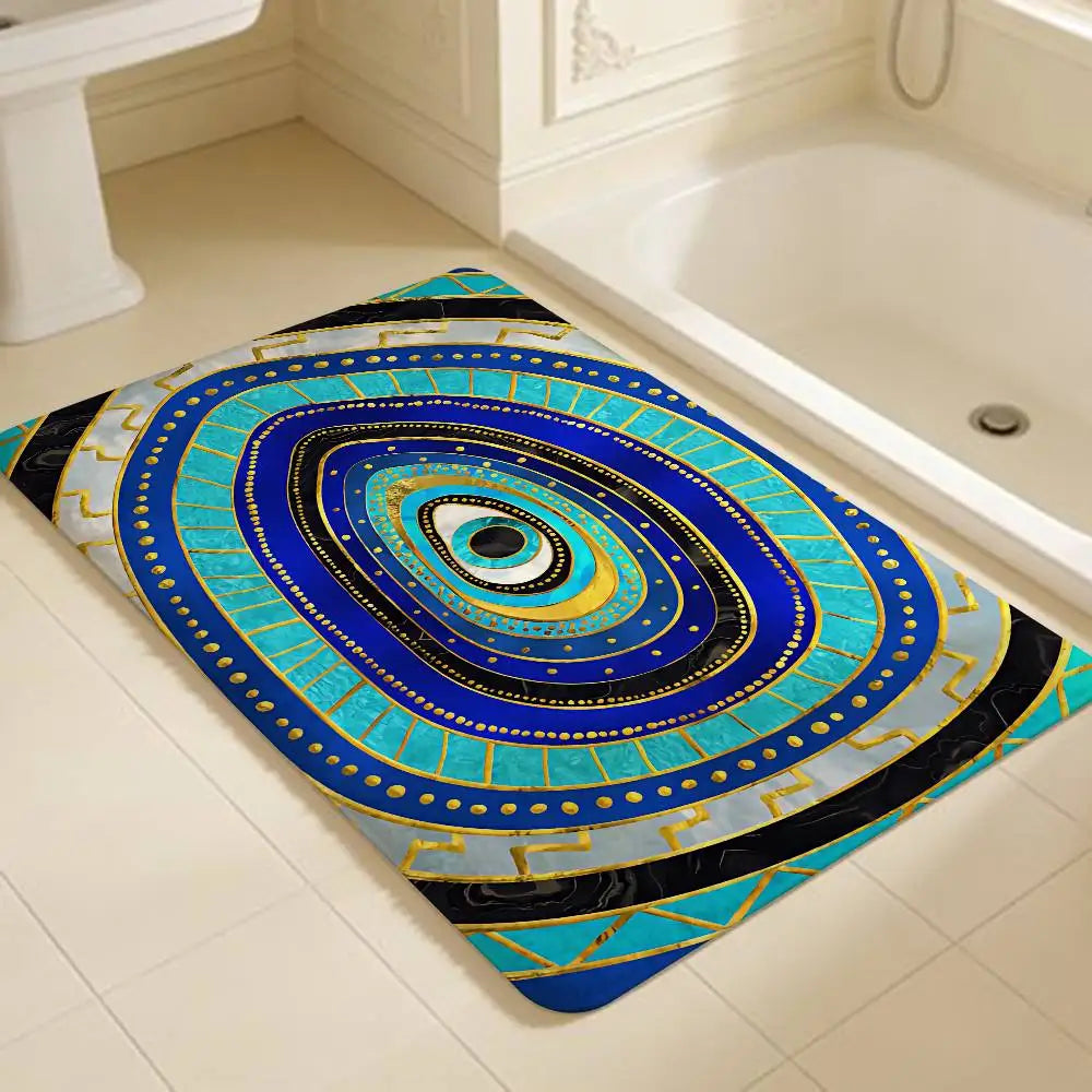 Blue Eye Floor Carpet