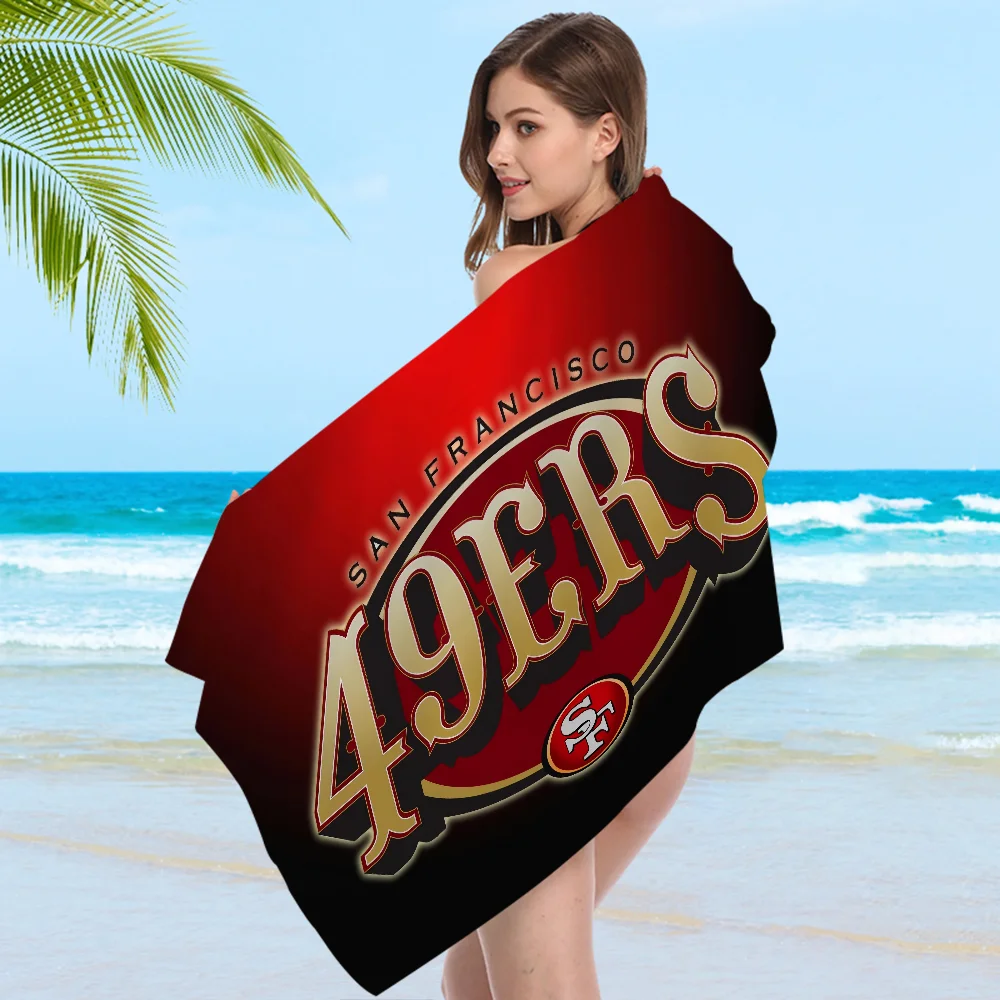 San Francisco 49er Team Big Microfiber Beach Towels