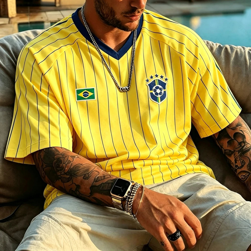 Summer Flag Graphic Tee Brazil