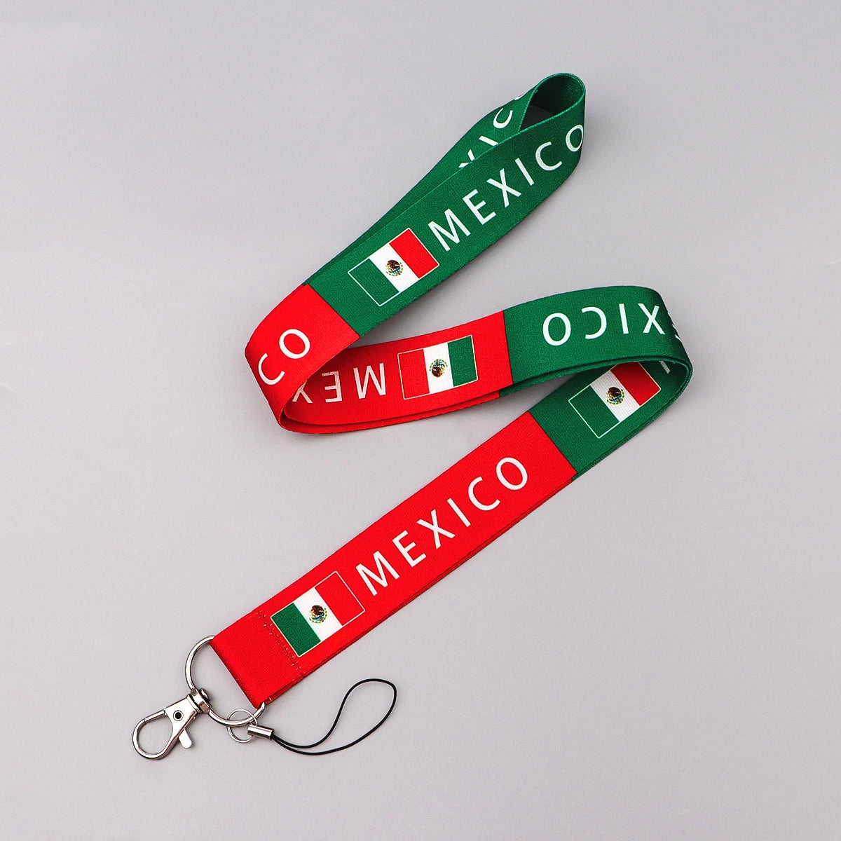Mexico Flag Lanyards