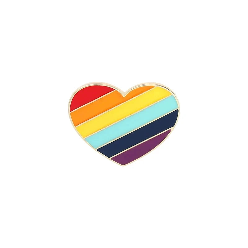 LGBT Rainbow Enamel Pins Pride