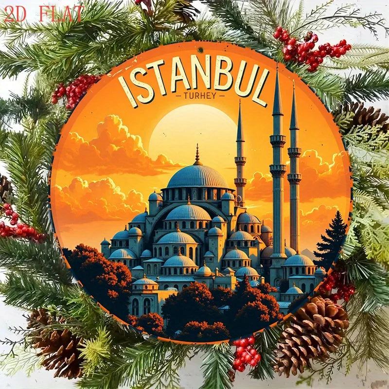 1PC Istanbul Cityscape Wall Art