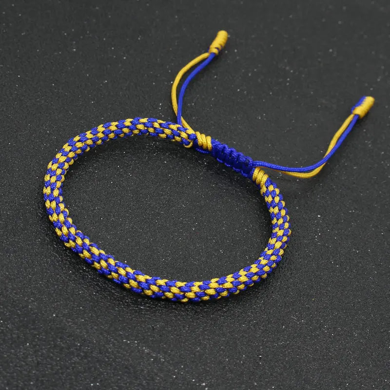 Ukraine Flag Spell Color Handmade