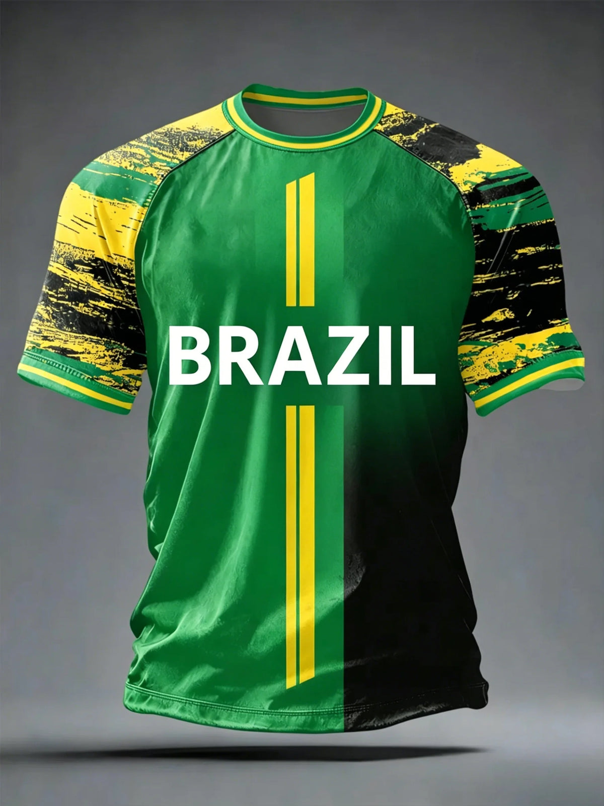 Brazil Style Football Jersey Unisex Top