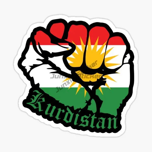 Kurdistan National Emblem Sticker