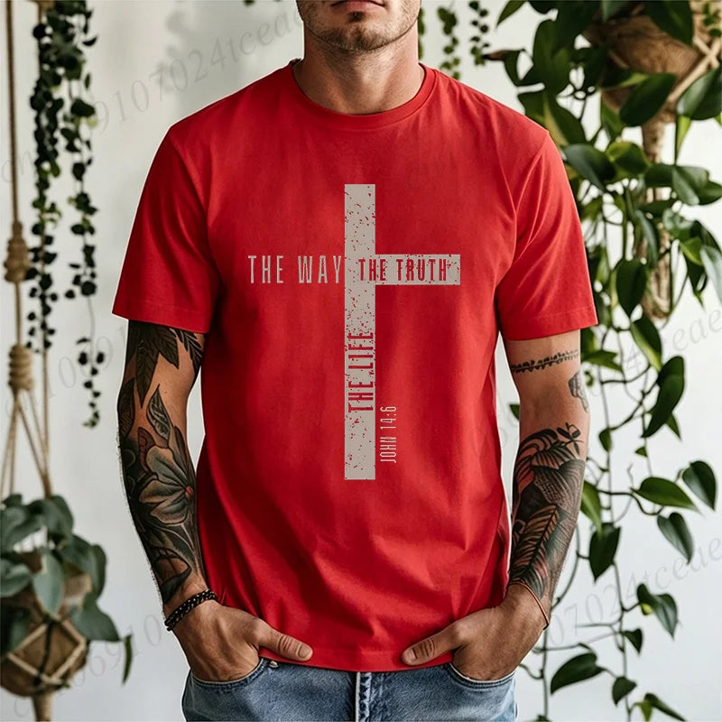 Men Jesus Is King Graphic T-Shirt