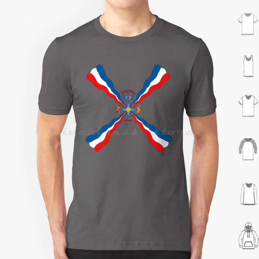 Assyrian Flag T Shirt