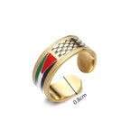 Stainless Steel Arabic Ring Jewelry