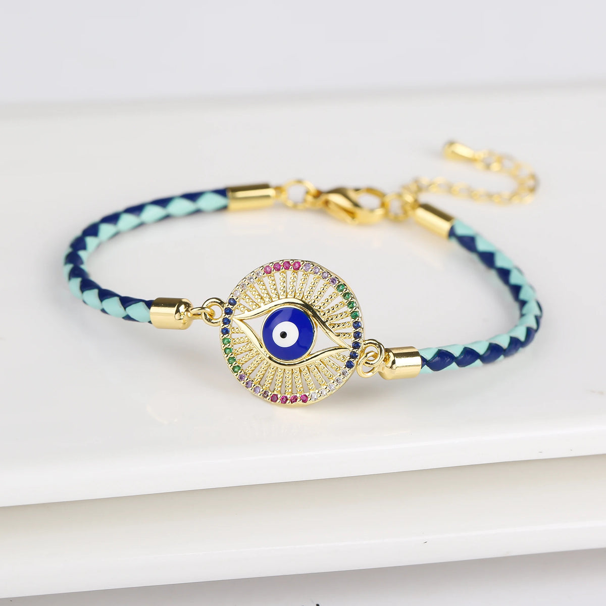 Zircon Evil Eye Bracelet