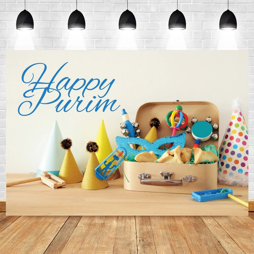 Happy Purim Rosh Hashanah Jewish New Year
