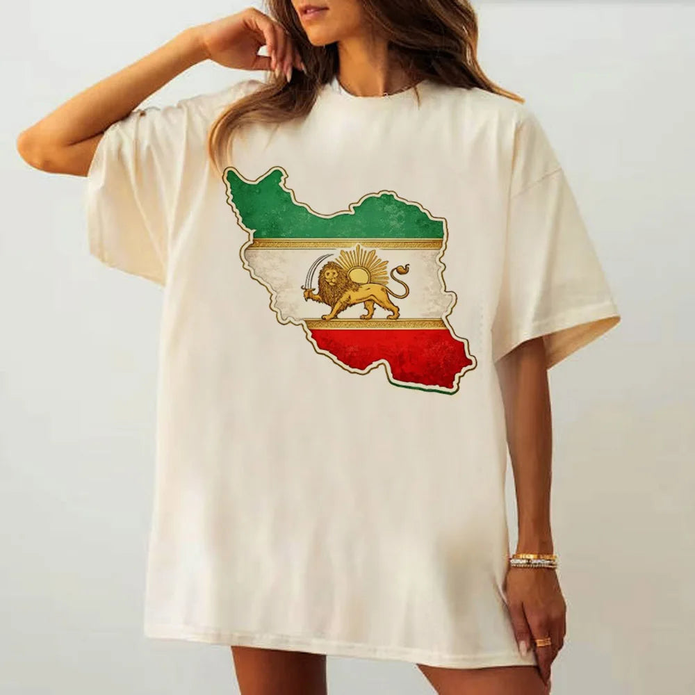 Iranian Lion Graphic Tee