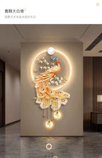Modern Luxury Peacock Porch Light