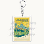 US Travel Keychain