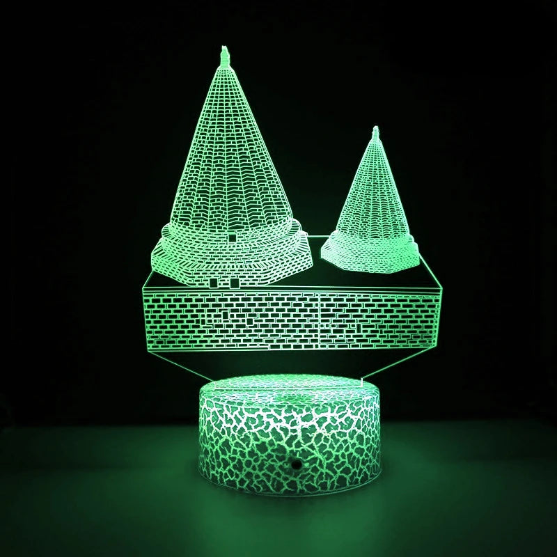 3D Illusion Lalish Lamp