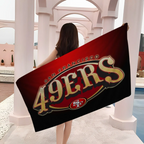 San Francisco 49er Team Big Microfiber Beach Towels