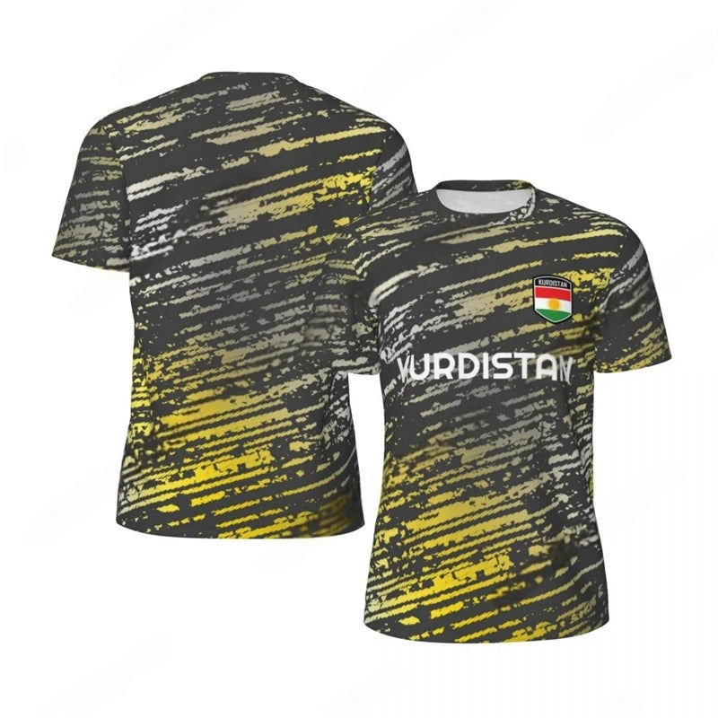 KURDISTAN 3D Print Sport Men T-shirt