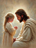 Jesus With Woman Christian Posters Savior