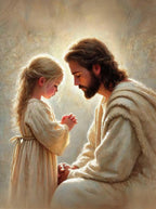 Jesus With Woman Christian Posters Savior