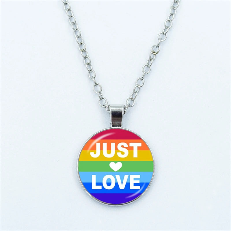 Rainbow Necklace LGBTQ