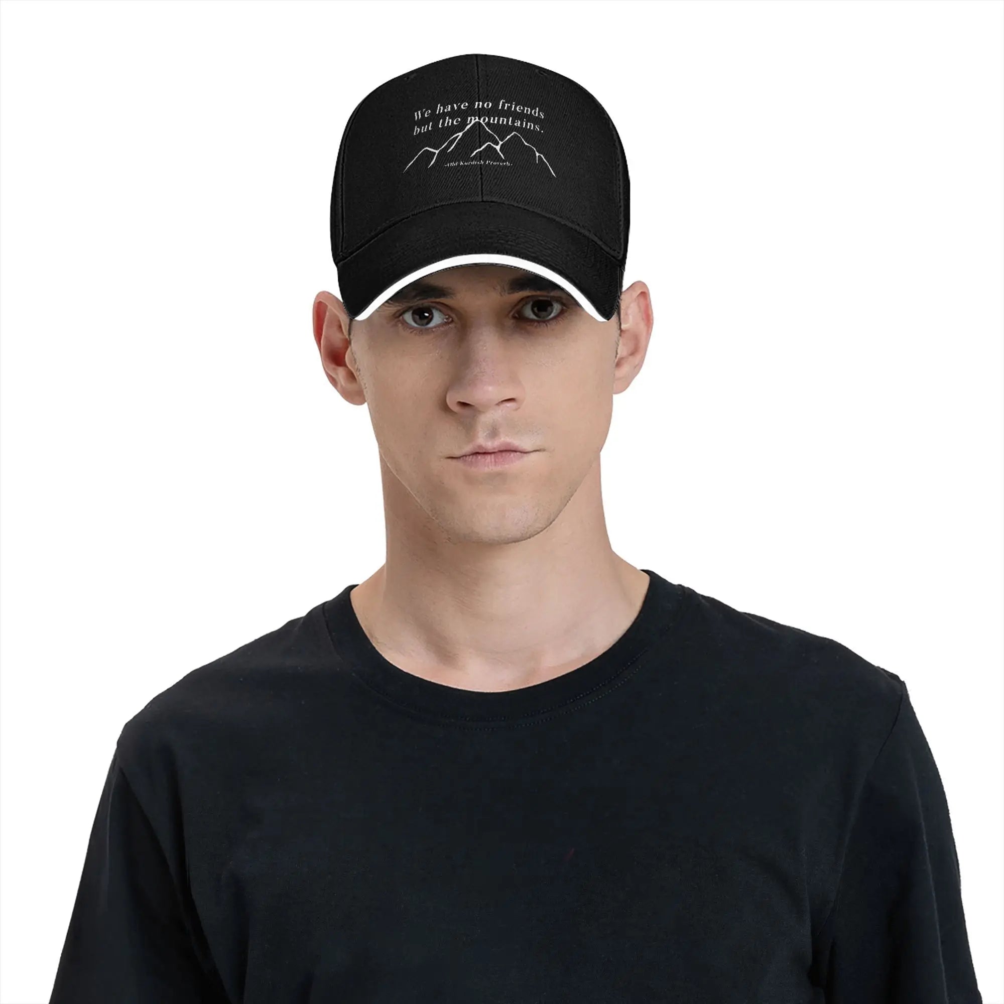 Kurdistan We have no friends but the mountains Baseball Cap
