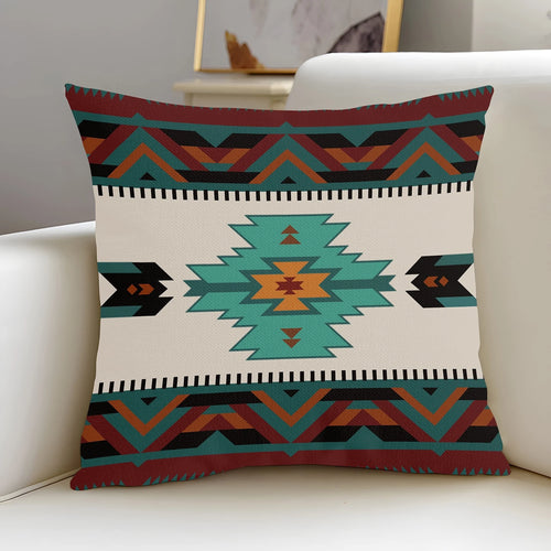 1 set Western Throw Pillow Native American Tribal