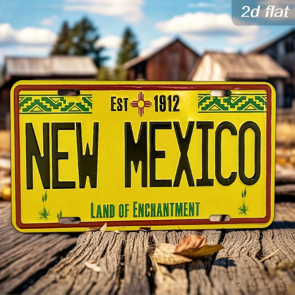 New Mexico License Plate
