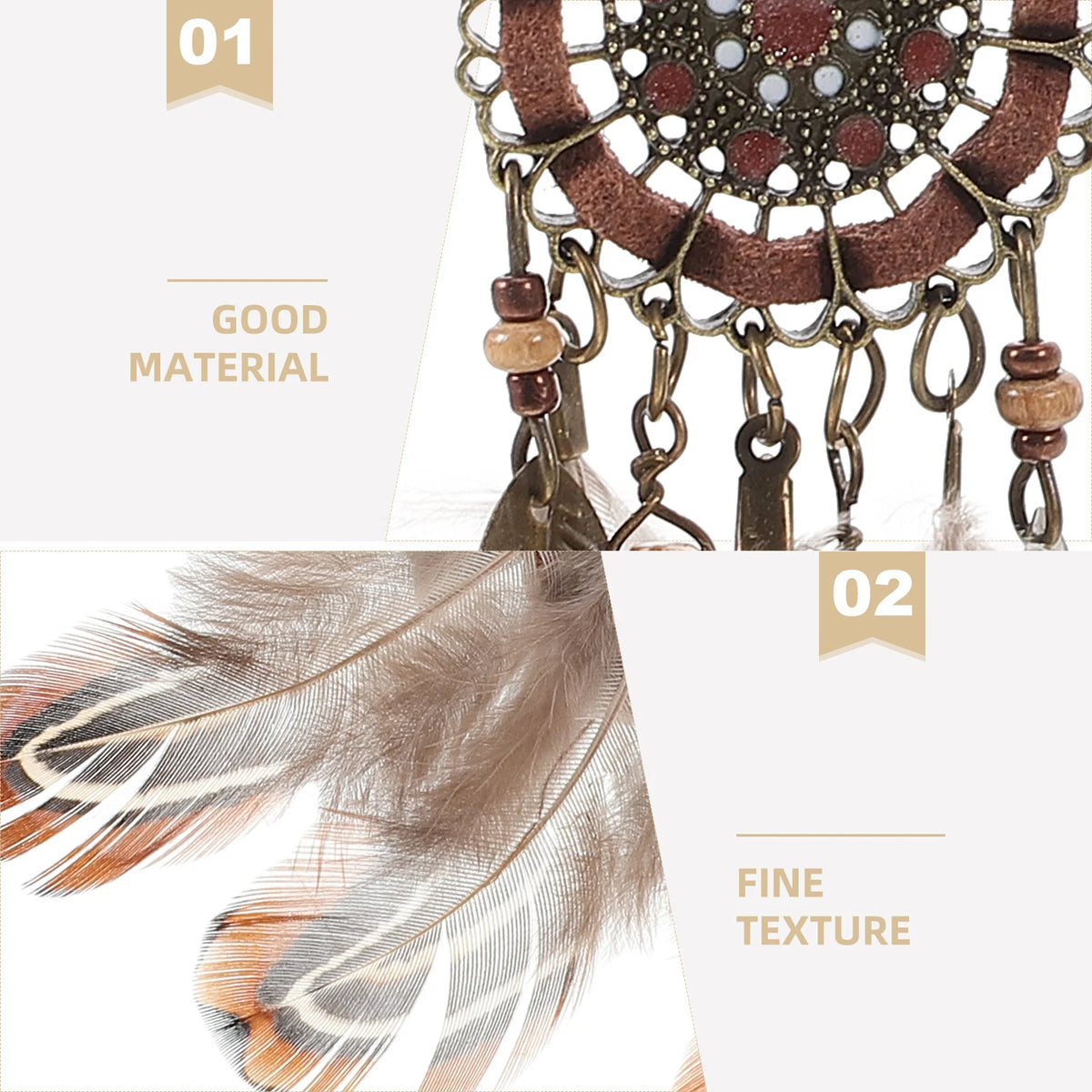 Boho Earrings Souvenir Native Earrings