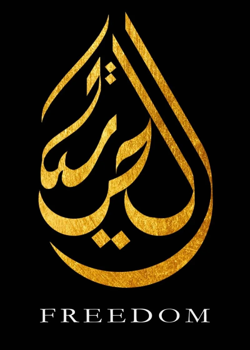Arabic Islam Calligraphy Poster Canvas