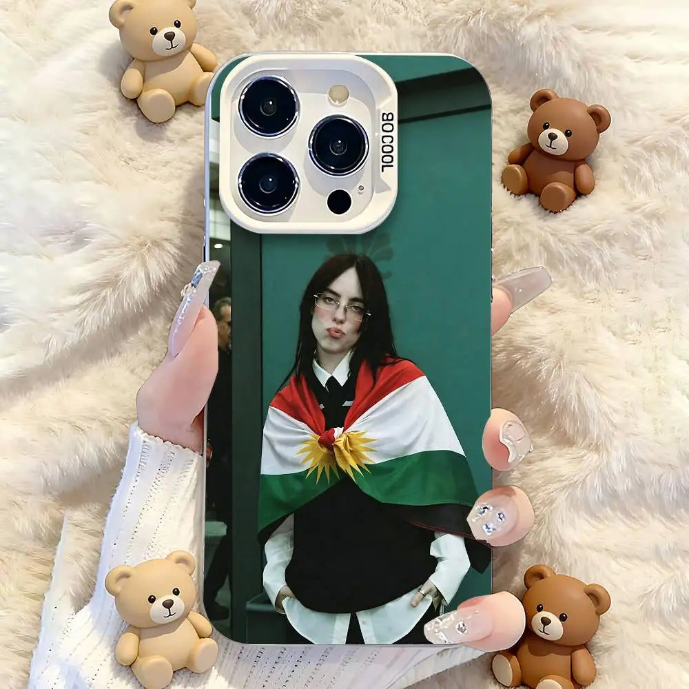 Kurdistan Map Design Printed Cover For iPhones