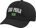 Brazil Flag Adjustable Baseball Hat