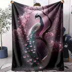 Peacock Throw Blanket