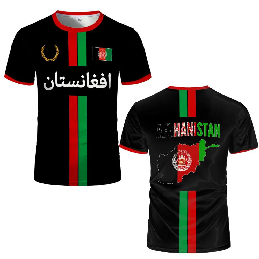 Afghanistan Style Football T-shirt