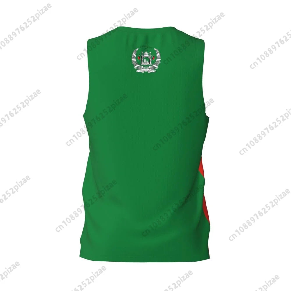 Afghanistan 3D Flag Sports T-shirts Men Fitness
