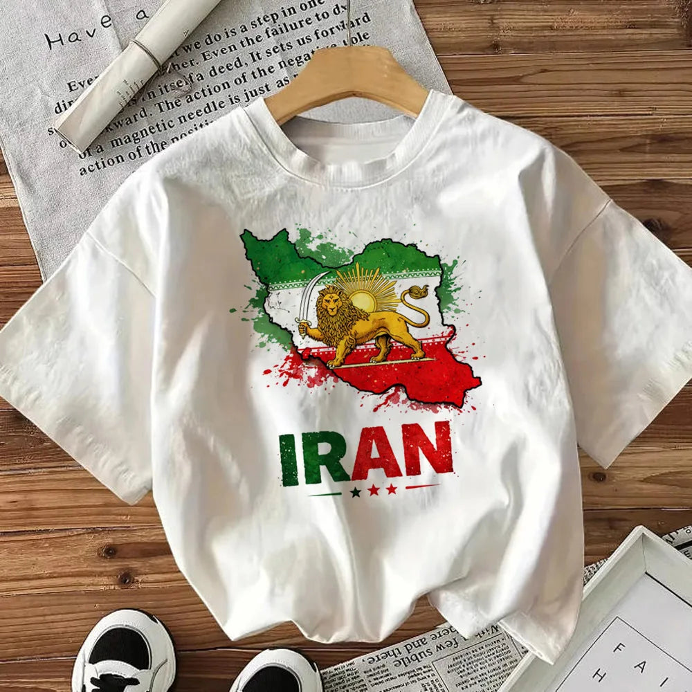 Lion Sun Iran Tee