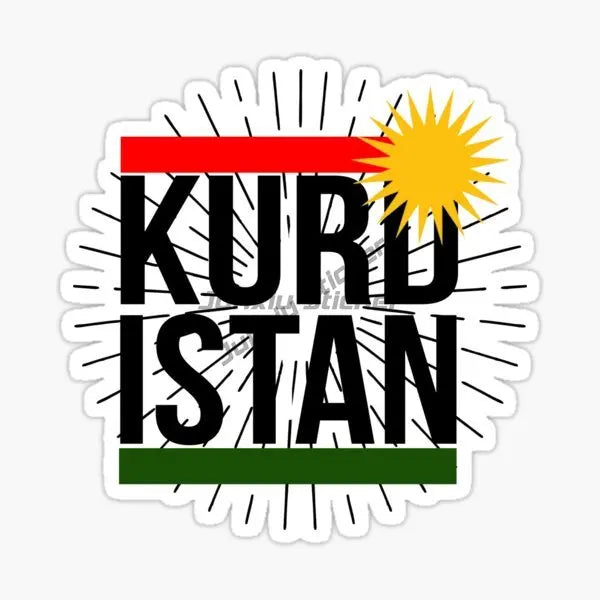 Kurdistan National Emblem Sticker