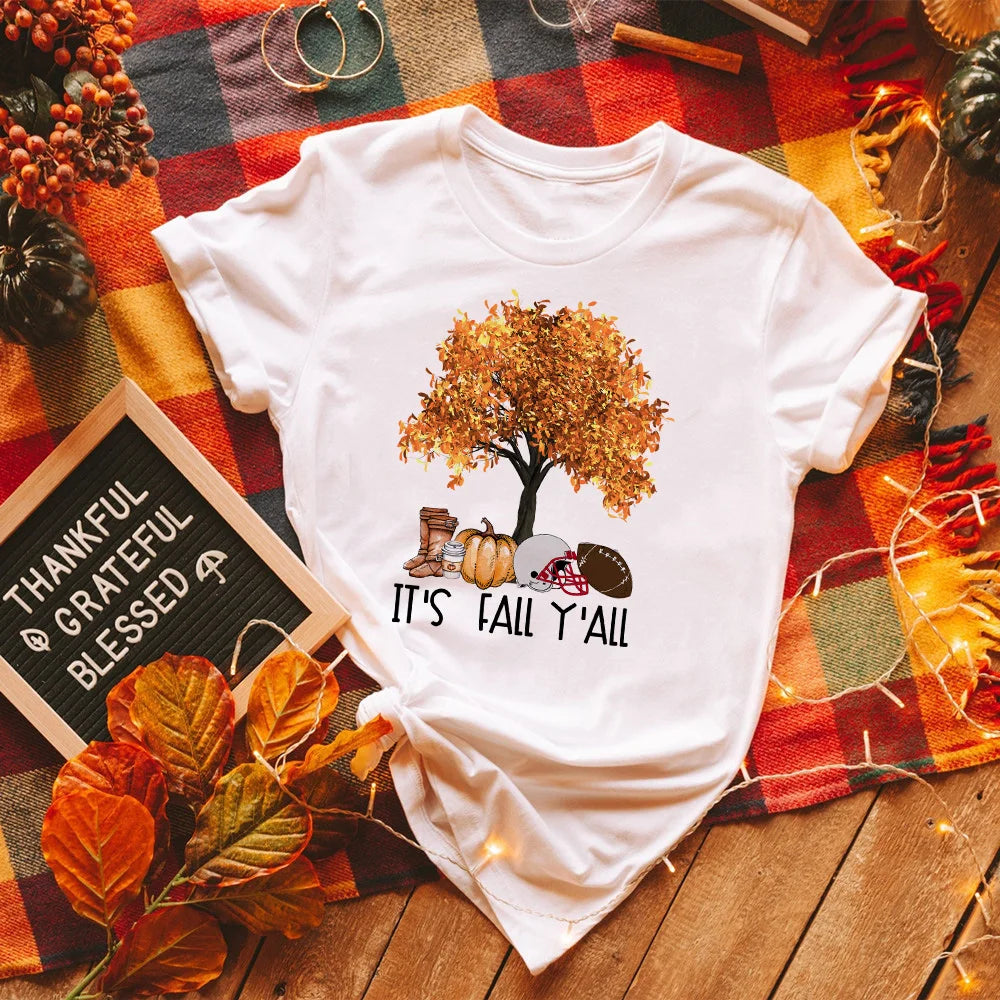 It's Fall Y'all Thanksgiving Shirt